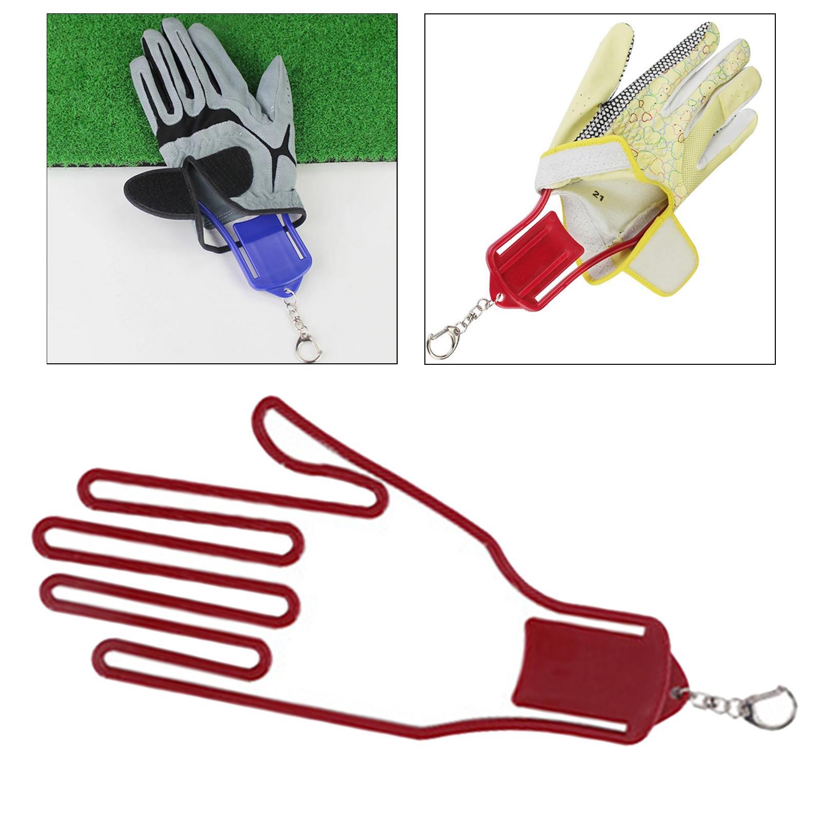 ABS Golf Gloves Stretcher Dryer Rack Gloves Maintenance Gloves Support Frame for Football Receiver Gloves Golf Accessories Baseball Gloves
