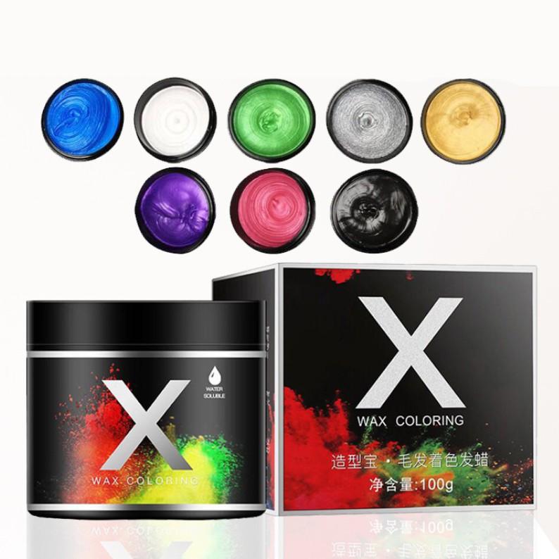 Wax vuốt nhuộm tóc đổi màu X Wax Coloring 100g