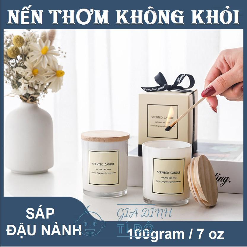 Nến Thơm Tinh Dầu Cao Cấp Không Khói An Toàn Candle Cup