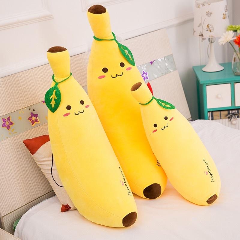 Gấu bông thú nhồi bông hình chuối đáng yêu