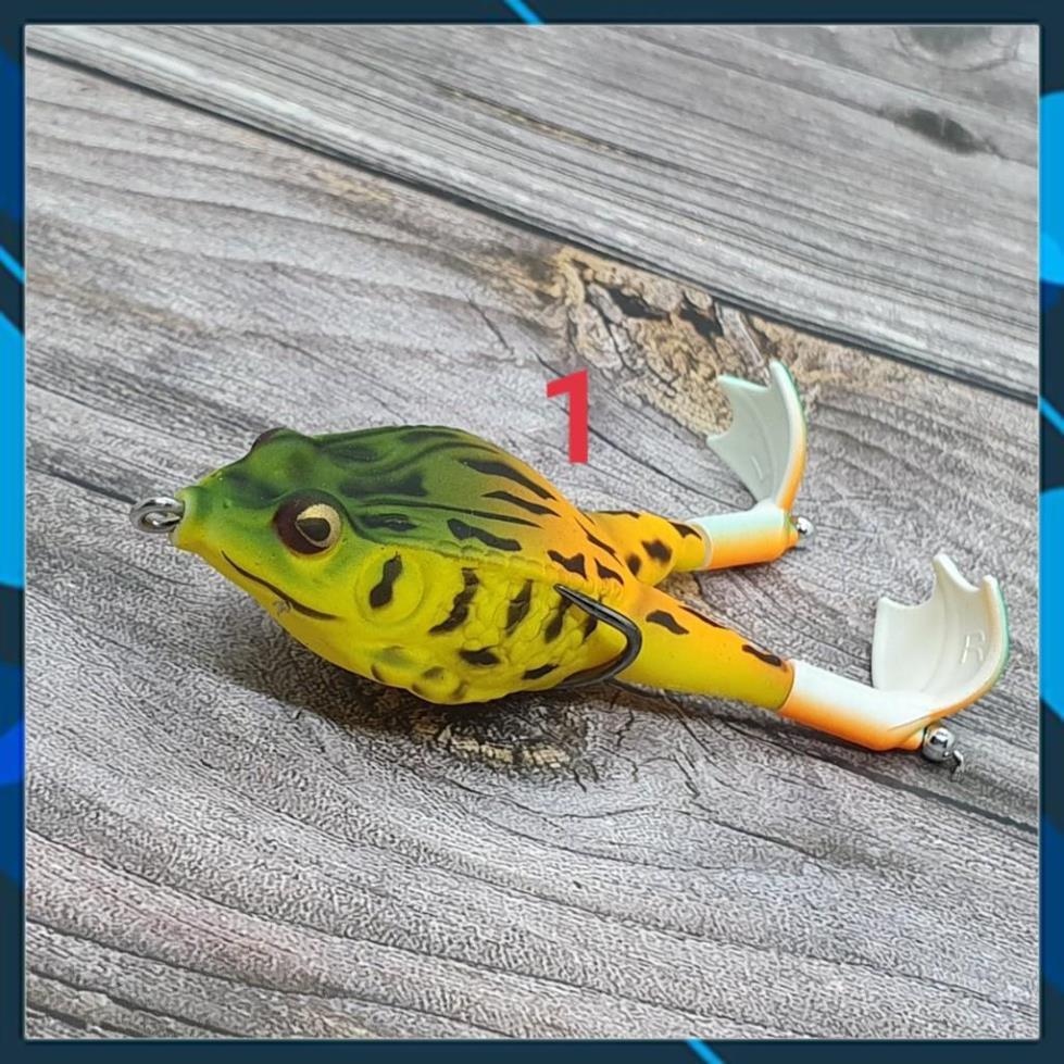 Mồi Câu Lure Nhái Hơi_Chuyên Đồ Câu Lure _Mồi Câu Cá Có Chân Xoay- _ Lure _12