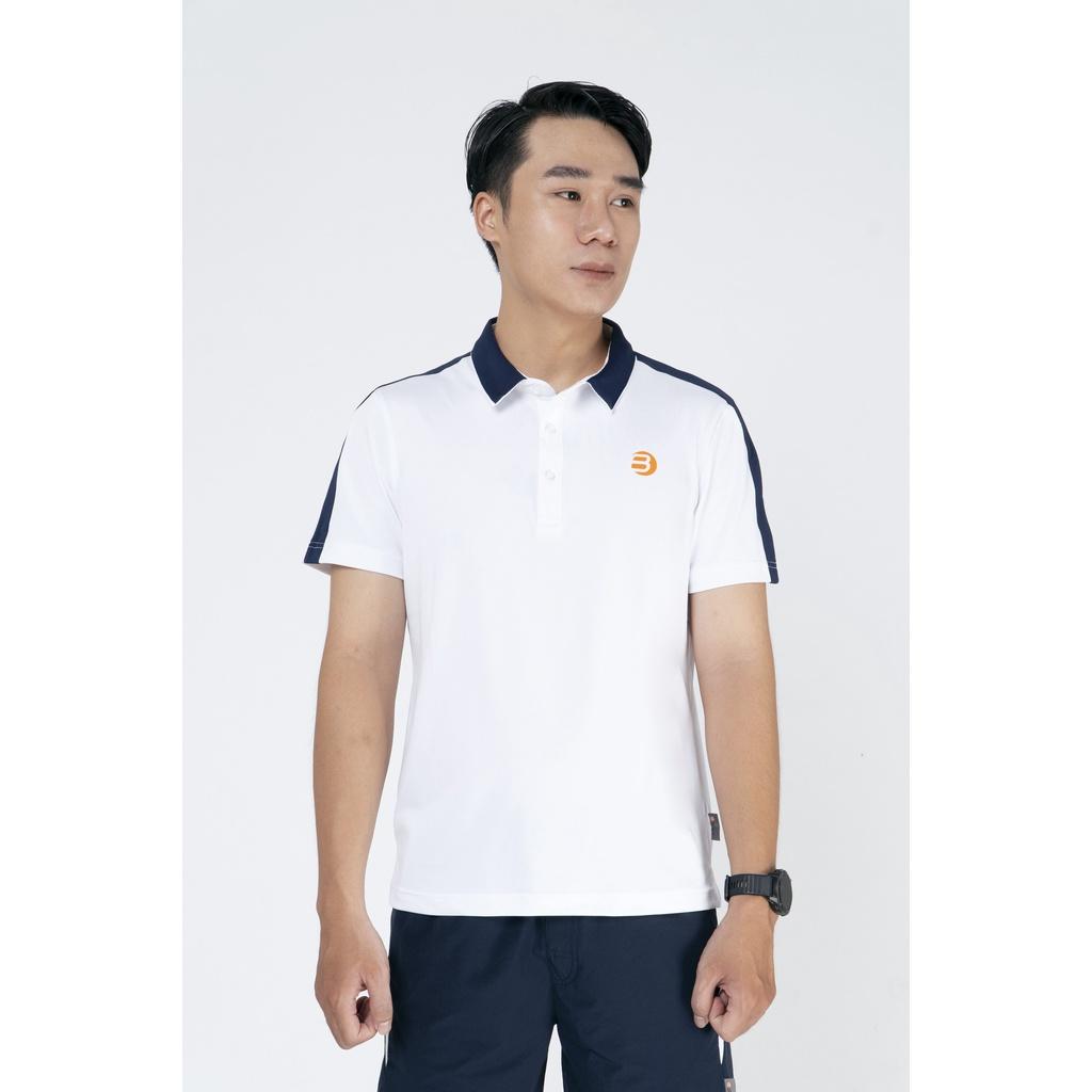 Áo Polo nam có cổ phối màu vai