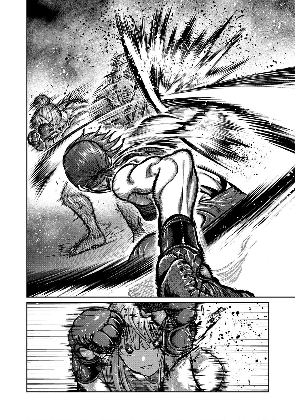 isshou senkin - sàn đấu điên rồ chapter 43 14