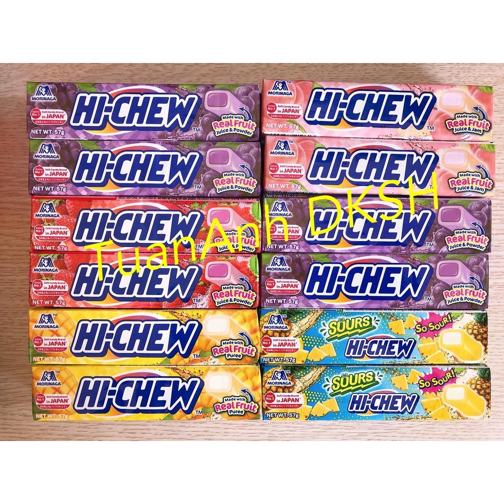 KẸO DẺO HI-CHEW 57G CÁC VỊ (12pcs/thanh