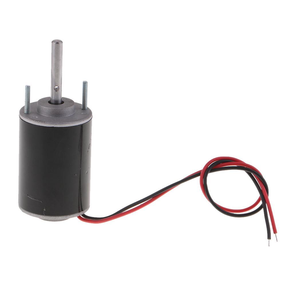 12V 30W High Speed CW/CCW Permanent DC Motor 3000RPM