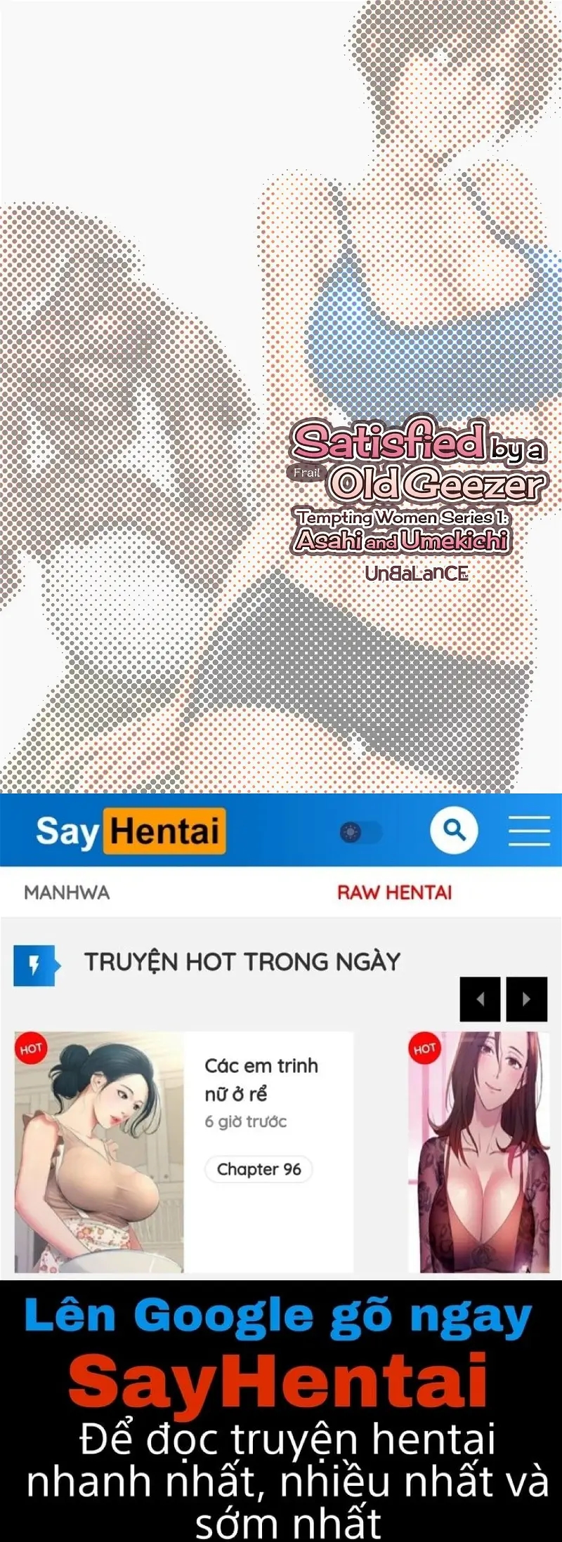 được thõa mãn bởi một lão già chapter 1 72