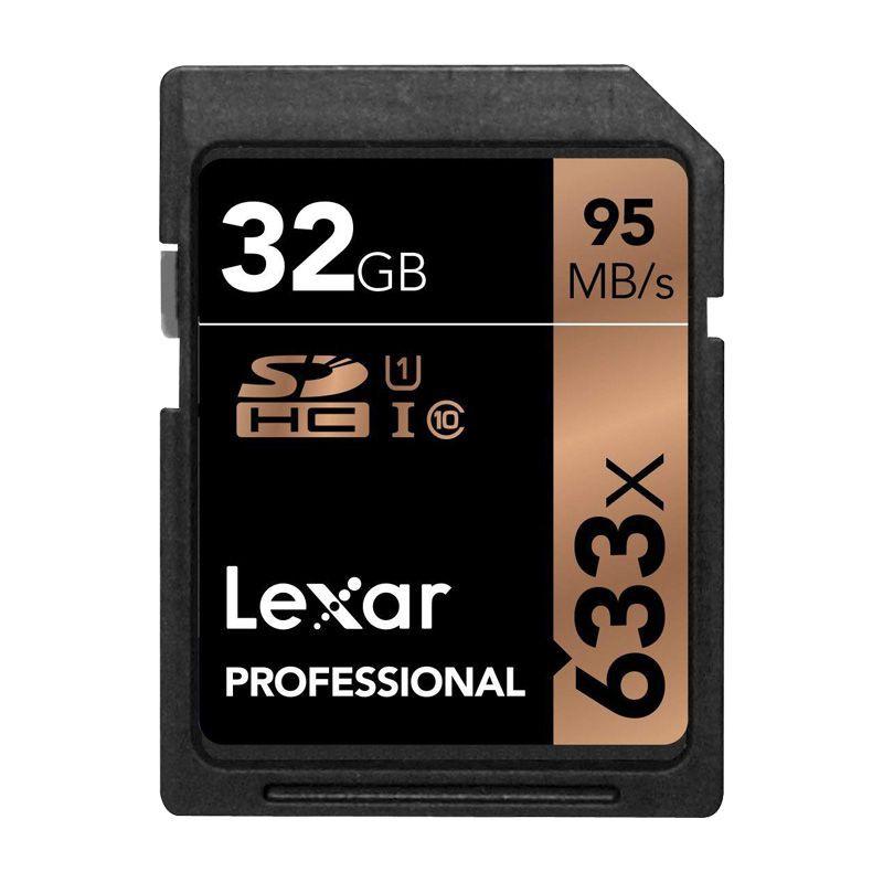 Thẻ nhớ SDHC 32GB Lexar Professional U1 633x 95MB/s - Hàng Chính Hãng