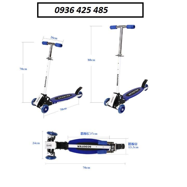 Xe Trượt scooter 3 bánh cho bé, xe trượt cho bé- Xe scooter cho bé- Xe đồ chơi cho bé