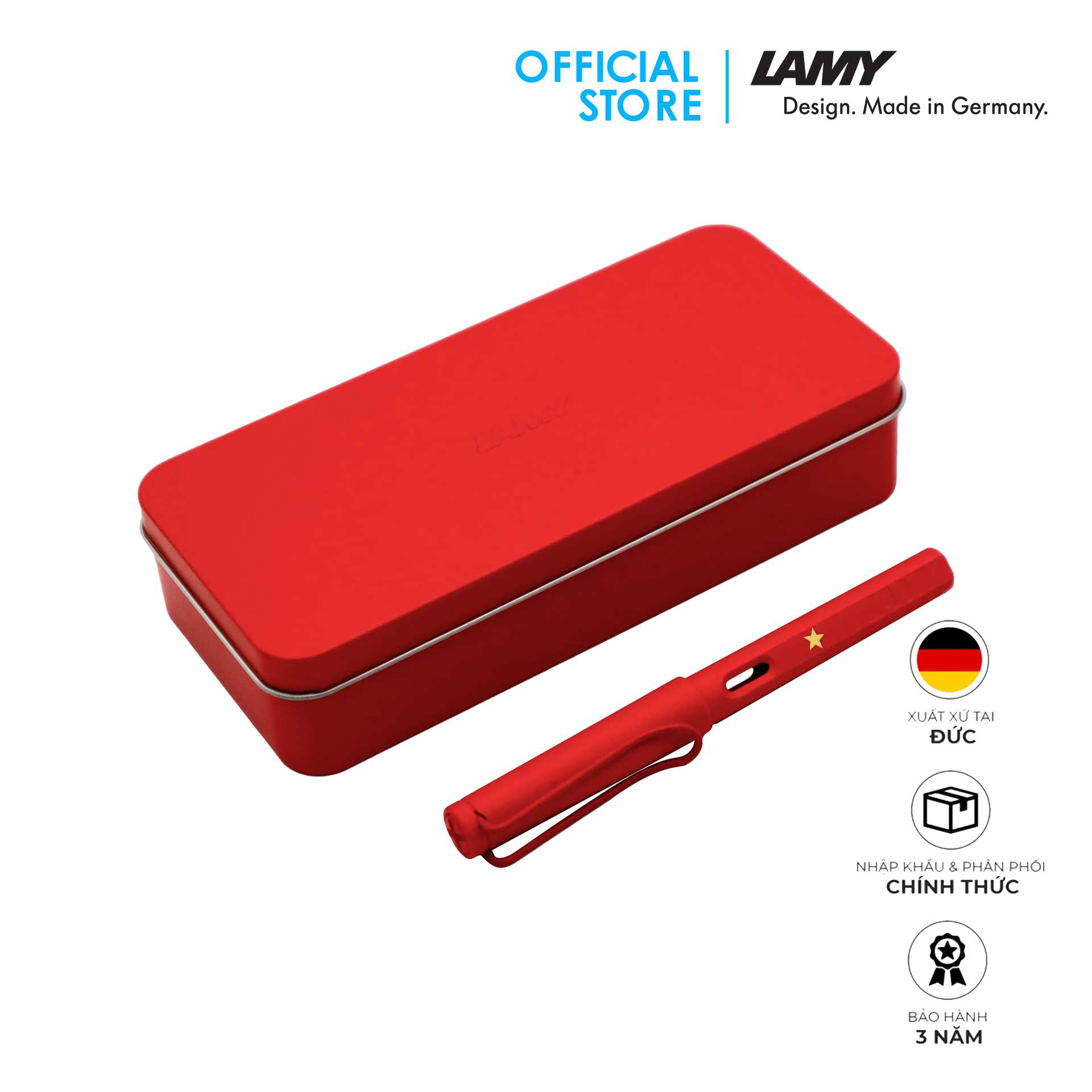 Bút máy LAMY safari Strawberry Yello Star (Phiên bản đặc biệt 2022)