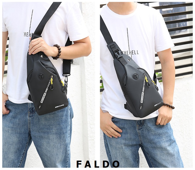 Túi Đeo Chéo Nam Chống Nước FALDO 2.1