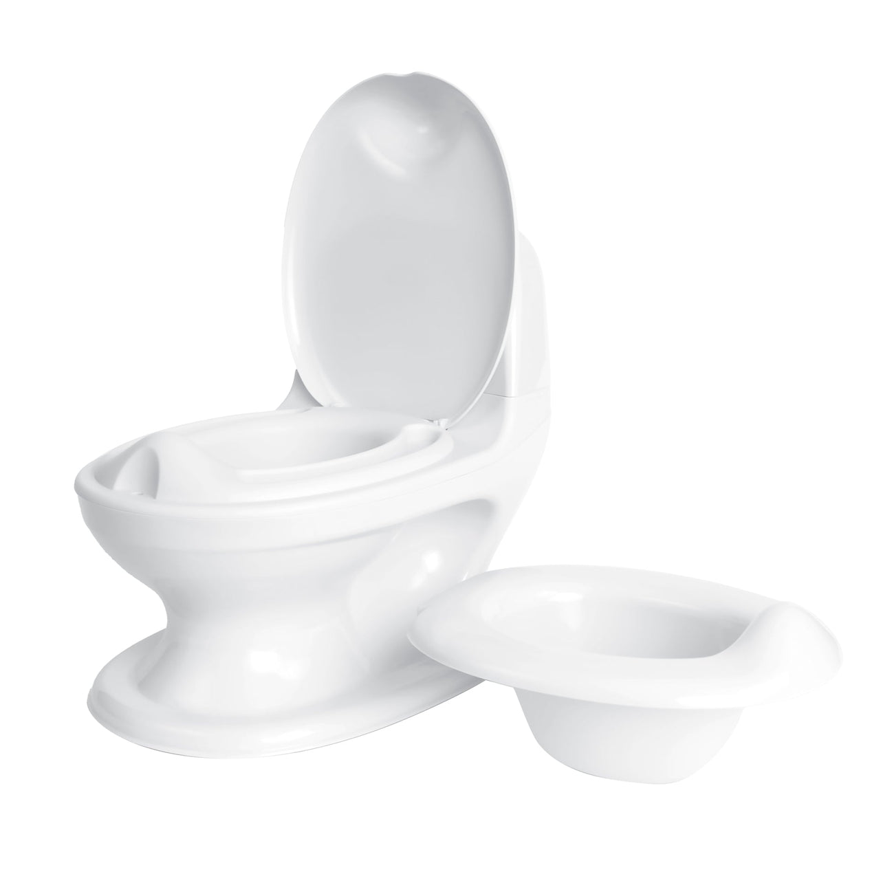 [ 76503-Nuby ] Bồn vệ sinh thu nhỏ cho bé, có âm thanh xã nước, tặng kèm 02 cục pin AAA