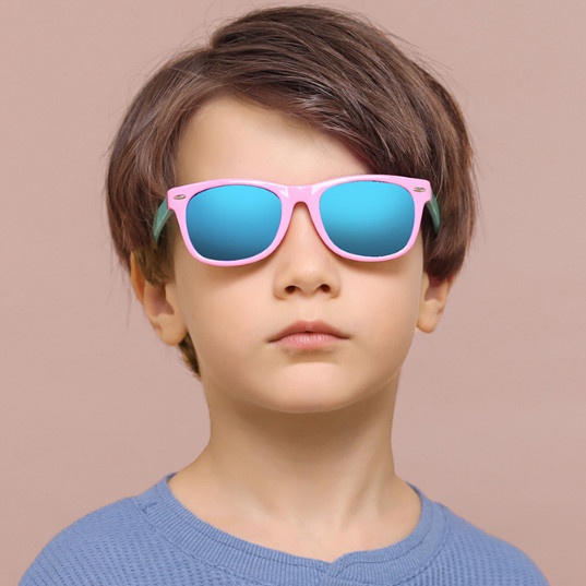 Kính Mát Trẻ Em  Cho Bé Trai Bé Gái Thời Trang Eyewares Lớp Phủ Ống Kính UV Bảo Vệ 400