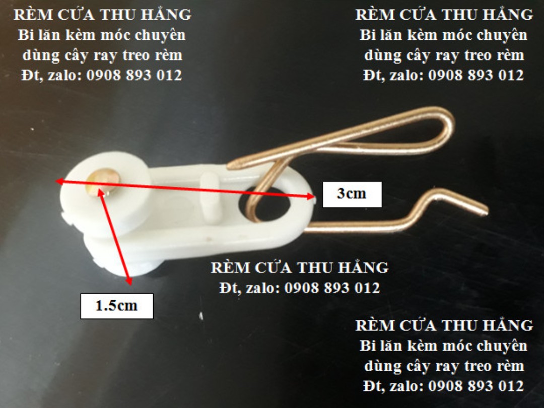 Bi Lăn Bi Trượt Chuyên Dùng Cho Thanh Ray Treo Rèm Cửa, Màn Cửa