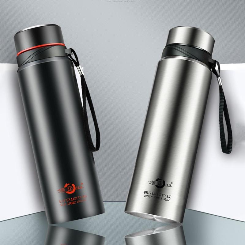 Bình Giữ Nhiệt Cao Cấp Inox 800ml Bình Nước Giữ Nhiệt Cute Bình Giữ Lạnh 2 Lớp Inox304