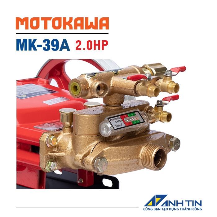 Đầu bơm xịt rửa xe cao áp, đầu phun xịt áp lực MOTOKAWA MK-39A (2HP)