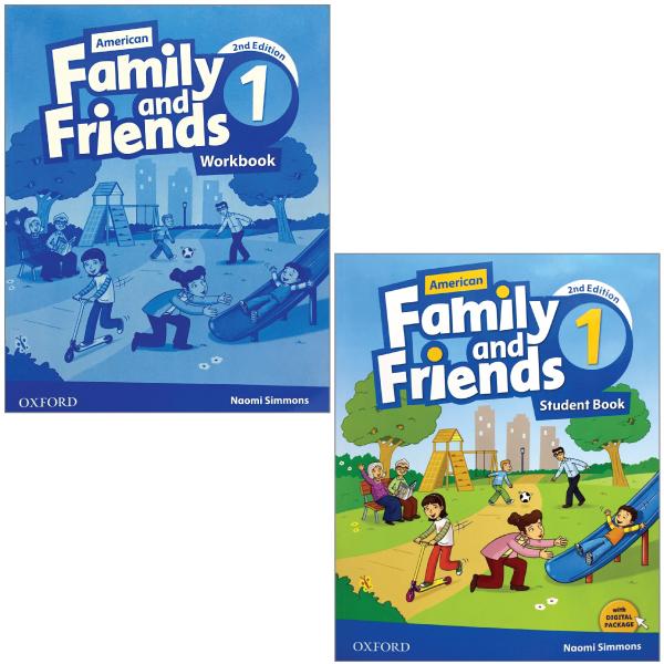 Combo American Family And Friends Level 1: Student Book + Workbook