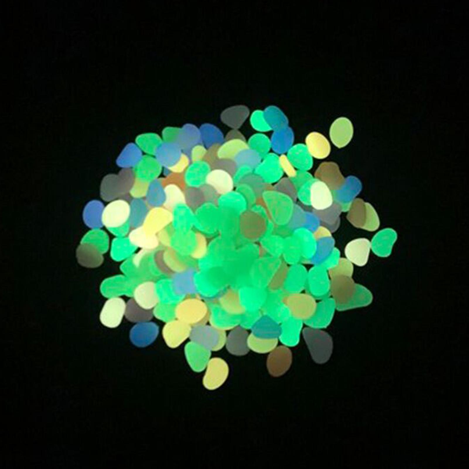 Set Sỏi Phát Sáng Nhân Tạo Làm Lối Đi Tramg Trí Sân Vườn