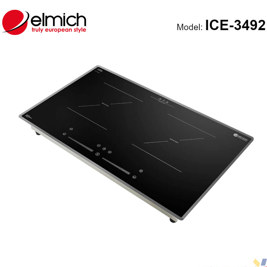 Bếp từ đôi Elmich ICE-3492 công suất 4400W - Hàng chính hãng