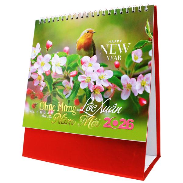 Lịch Để Bàn Chữ A - Lộc Xuân - NST 69