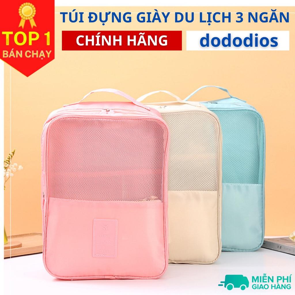 TÚI ĐỰNG GIÀY DÉP DU LỊCH, THỂ THAO TIỆN DỤNG 3 NGĂN CHỐNG NƯỚC