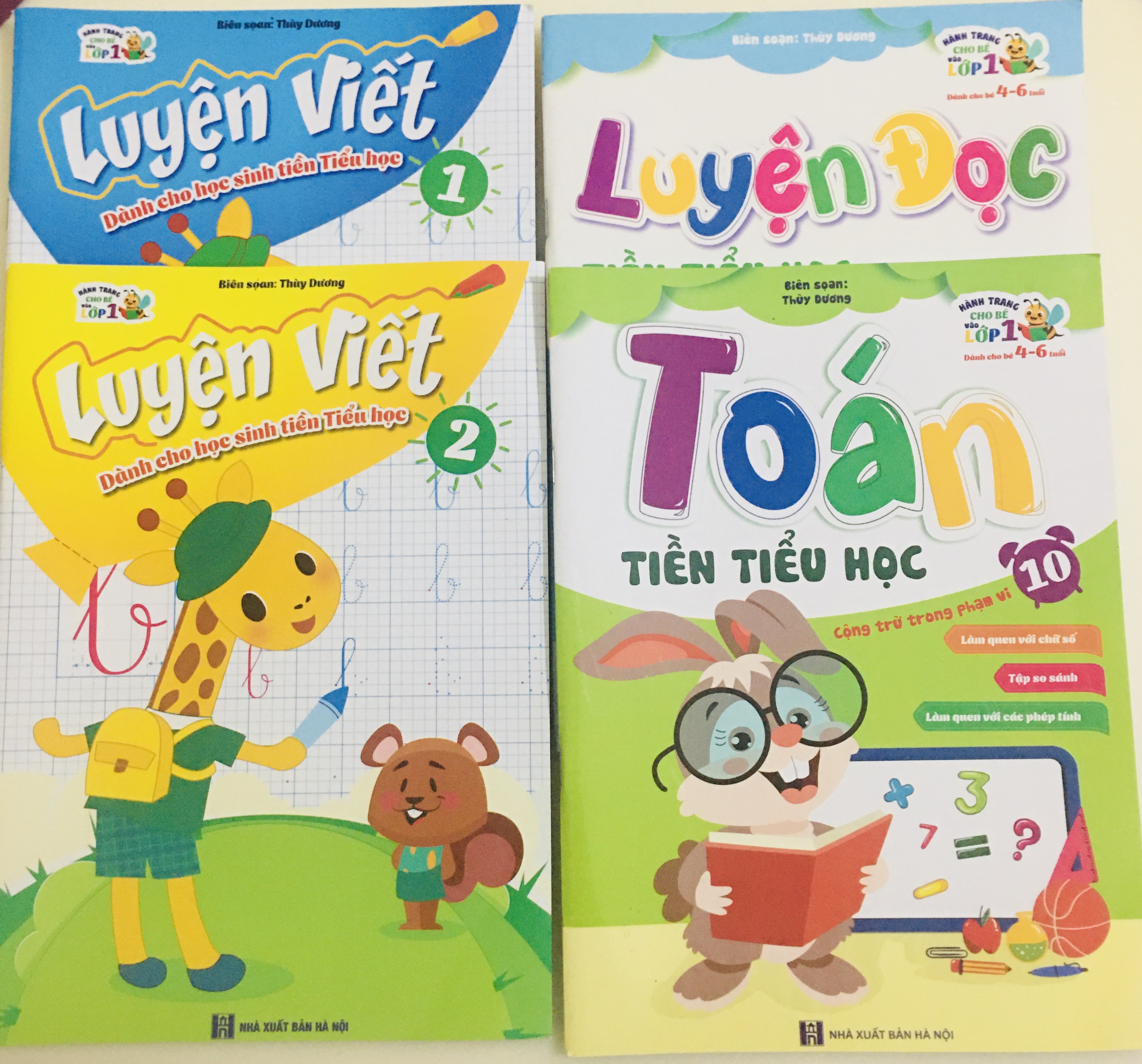 Sách- Combo  2 cuốn Sách Luyện Viết Tiền Tiểu Học quyển 1 và 2 (Hành trang cho bé vào Lớp 1)