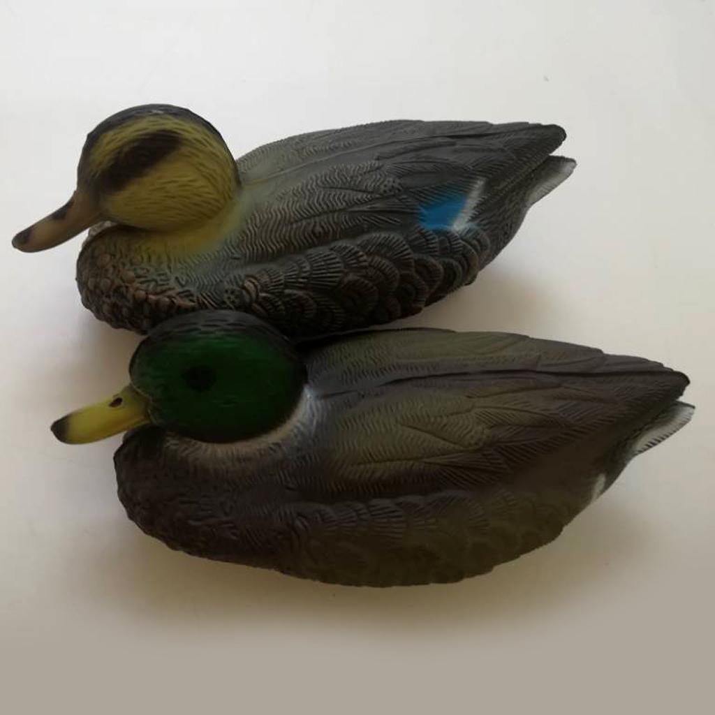 3x3D Lifelike Floating Hunting Drake Duck Decoy Decoying Male Duck