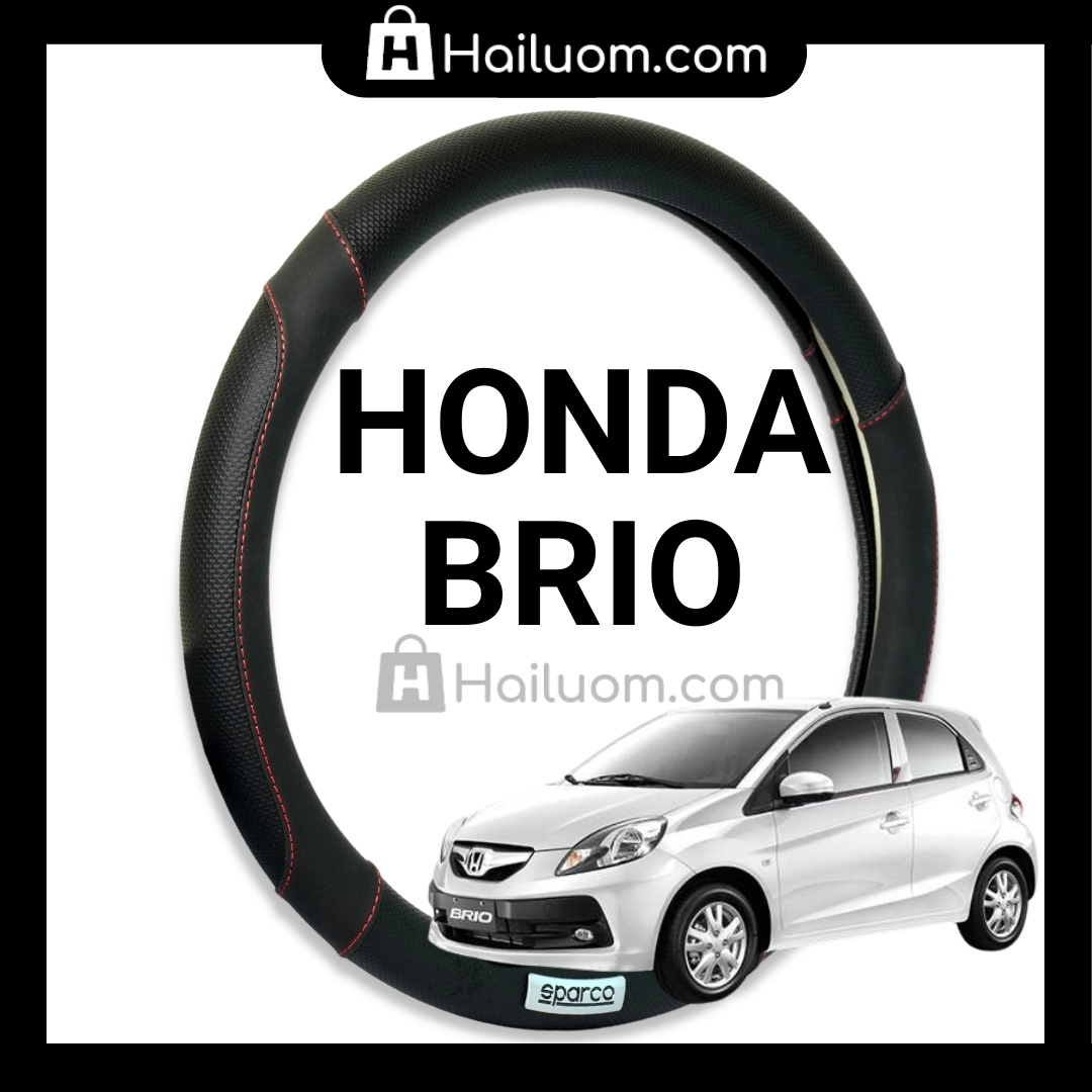 Bọc Vô Lăng ô tô HONDA BRIO | Bọc Vô Lăng cao cấp Sparco Italy