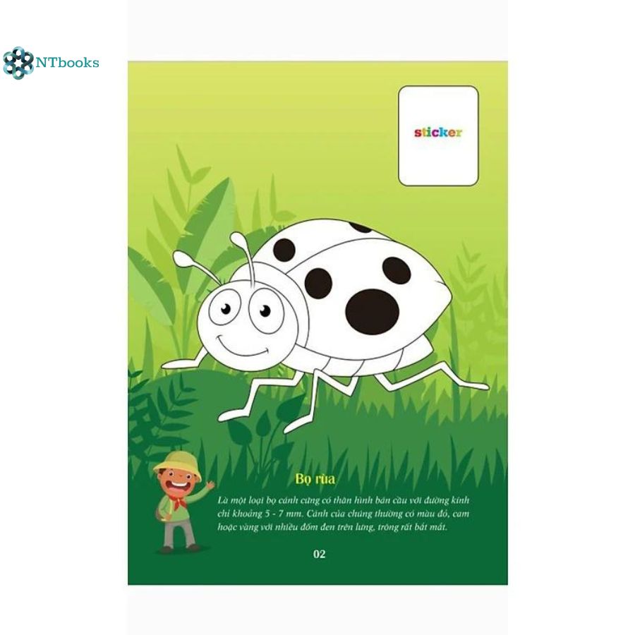 Trọn Bộ 8 cuốn Bé Tô Màu Khám Phá