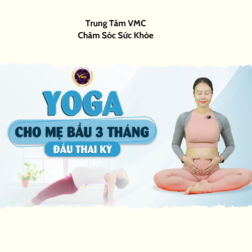 Khóa Học Video Online Yoga Cho Mẹ Bầu 3 Tháng Đầu Thai Kì - Trung Tâm Chăm Sóc Sức Khỏe VMC