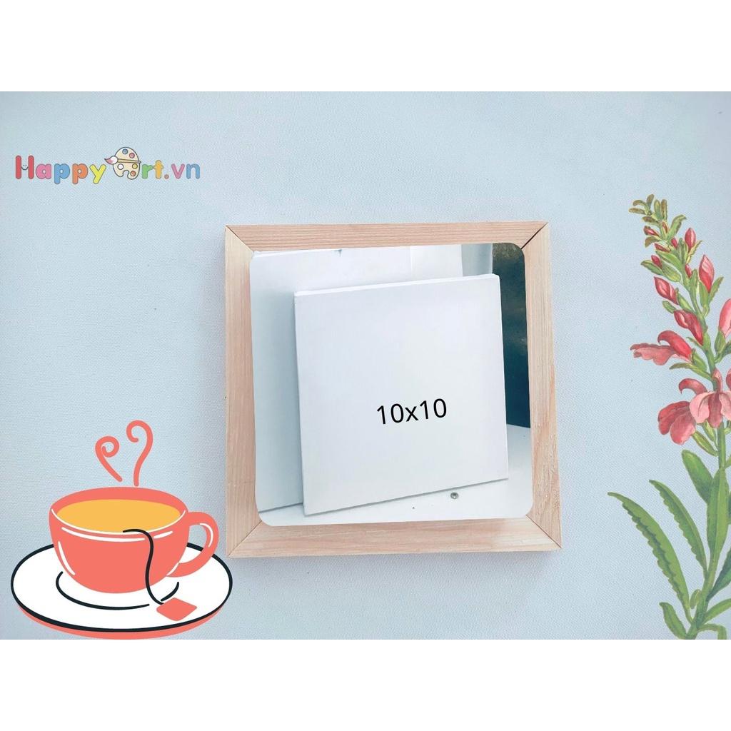 Khung tranh Canvas mini 10x10 cực đáng yêu