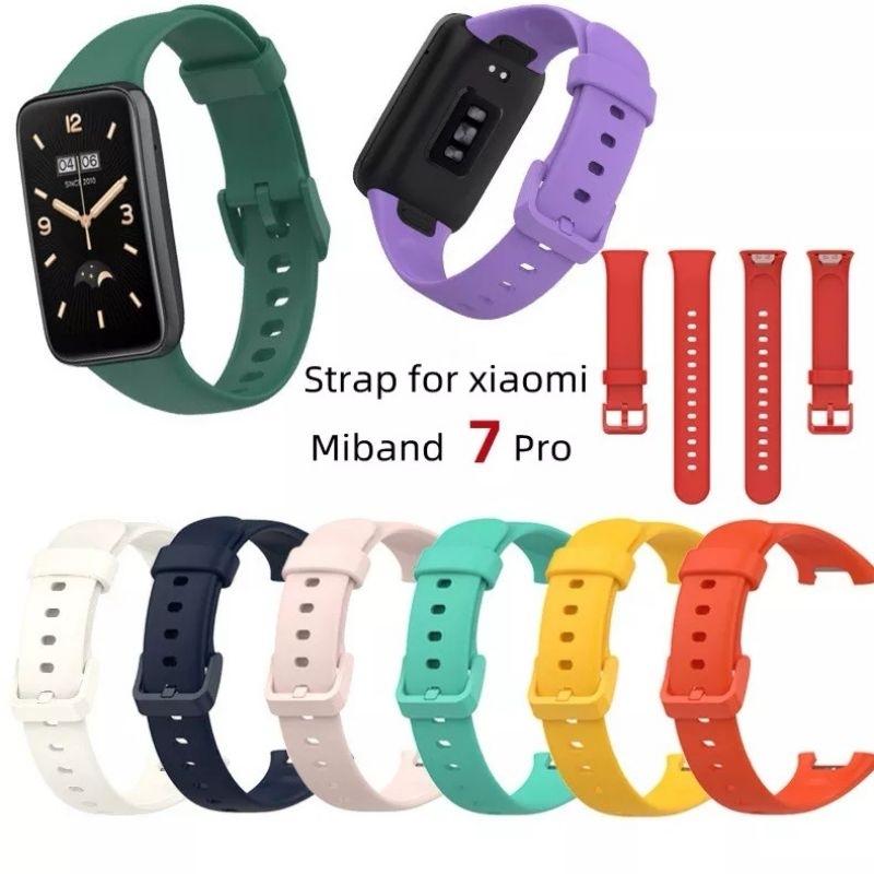 Miband 7 Pro - Dây Đeo Silicon Cho Xiaomi Miband 7 Pro