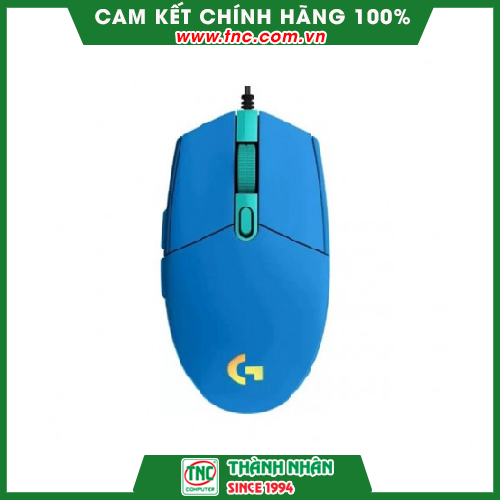 Chuột Gaming có dây Logitech G203 Màu Xanh (910-005798)- Hàng chính hãng