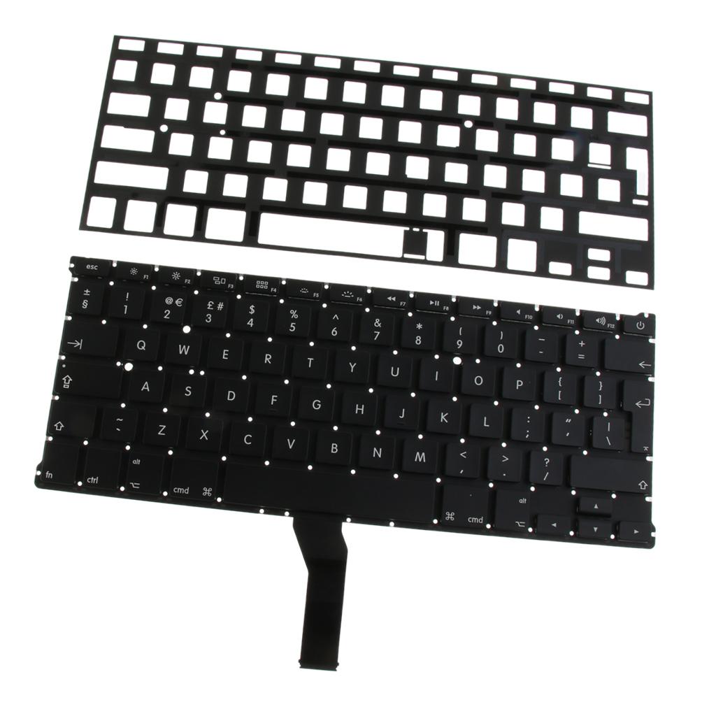 For  Air A1369 2011 A1466 2012-2015 US Layout Keyboard with Backlight