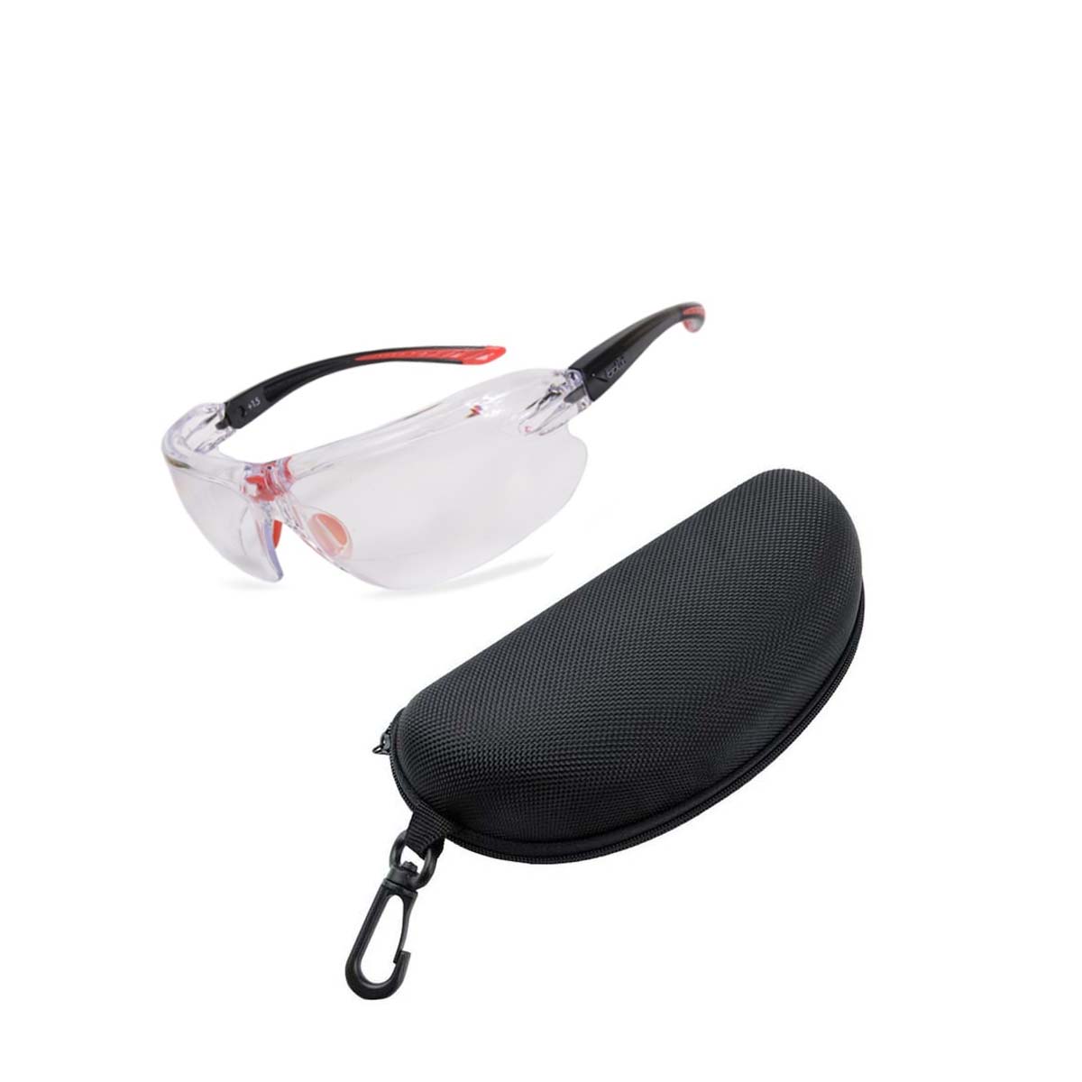 Kính Bảo Hộ BOLLE 1670001A Iri-S Safety Eyewear Clear Anti-Scratch/Anti-Fog Len, (tặng kèm hộp đựng kính)