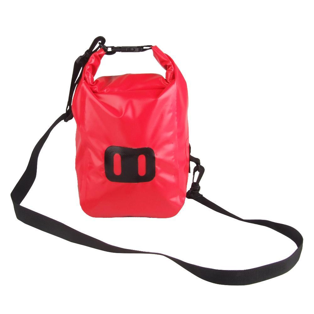 5L Empty Waterproof Emergency First Aid Kit Bag + Camping Raincoat Poncho