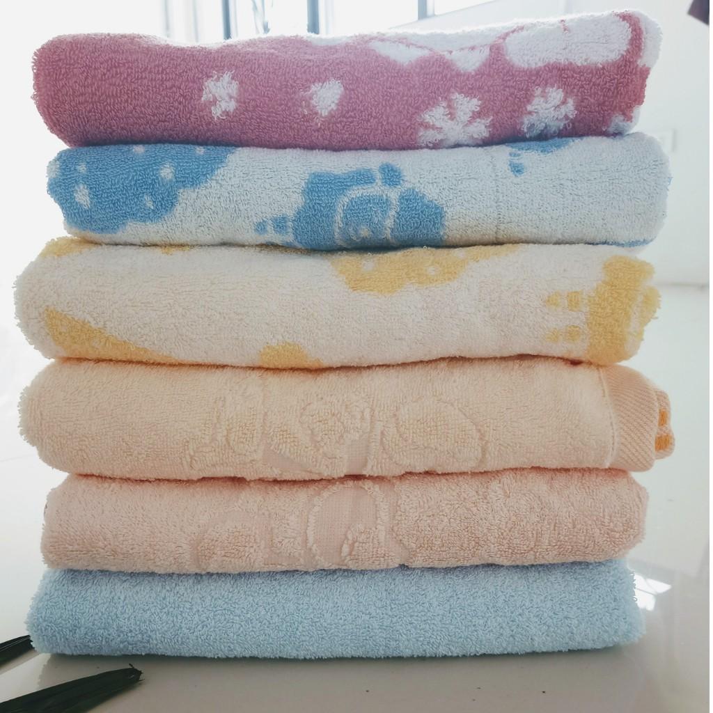 Khăn Tắm cao cấp, sợi bông 100% Cotton Tự Nhiên, An toàn cho bé, mềm mại, thấm hút tốt, kích thước 50x100cm, Đủ màu