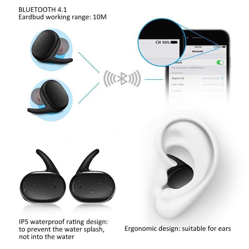 Tai Nghe Bluetooth 5.0 YH Y30 TWS Giảm Tiếng Ồn Chất Lượng Cao