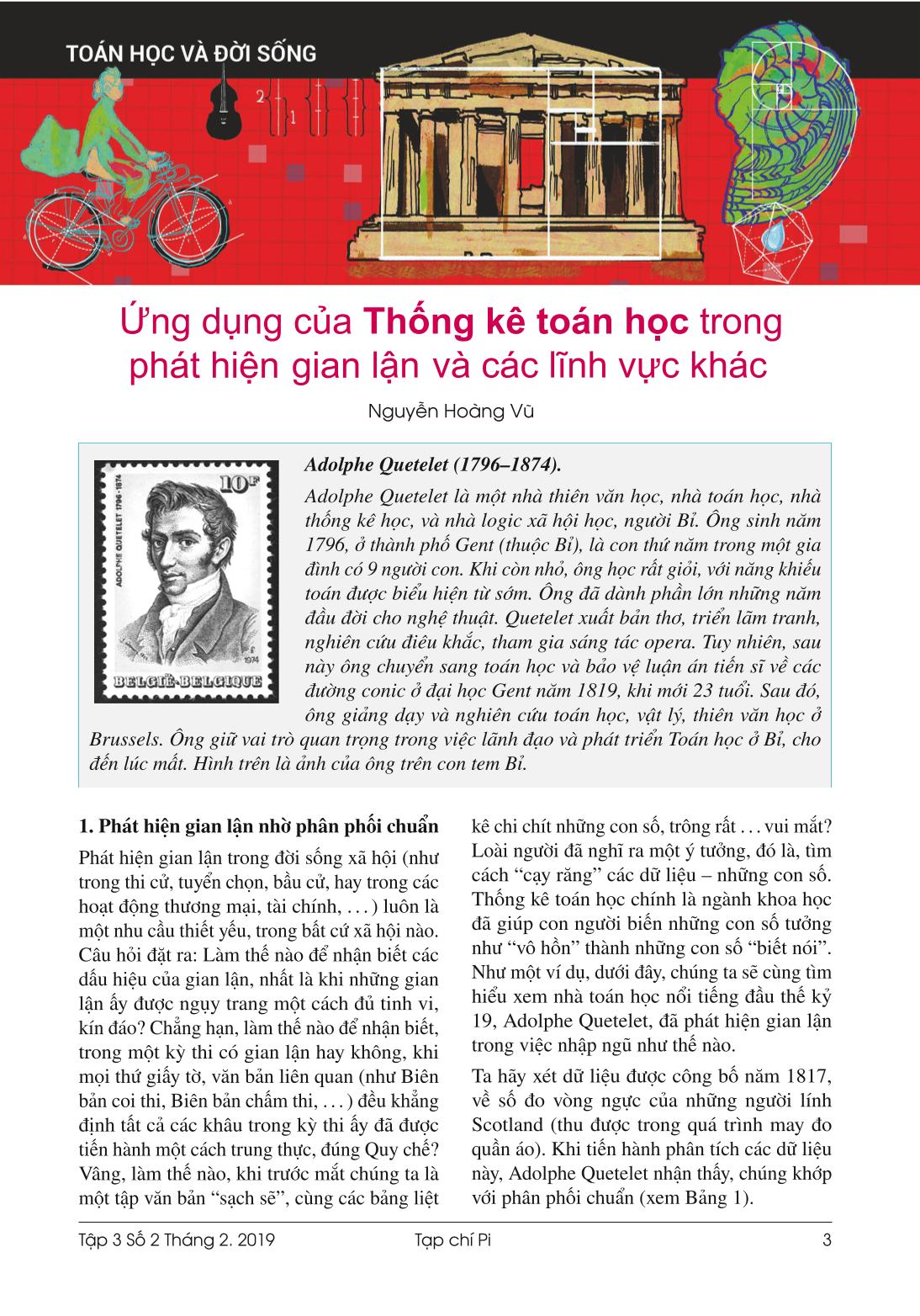 Tạp chí Pi- Hội Toán học Việt Nam số 2/ tháng 2 năm 2019