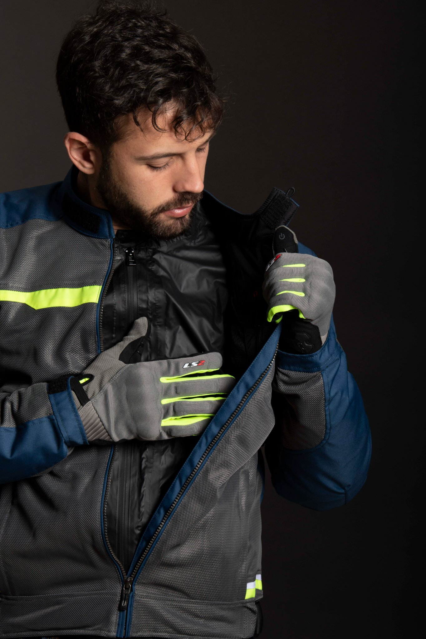 Áo Giáp Bảo Hộ Lái Moto, Xe Máy LS2 Riva Man