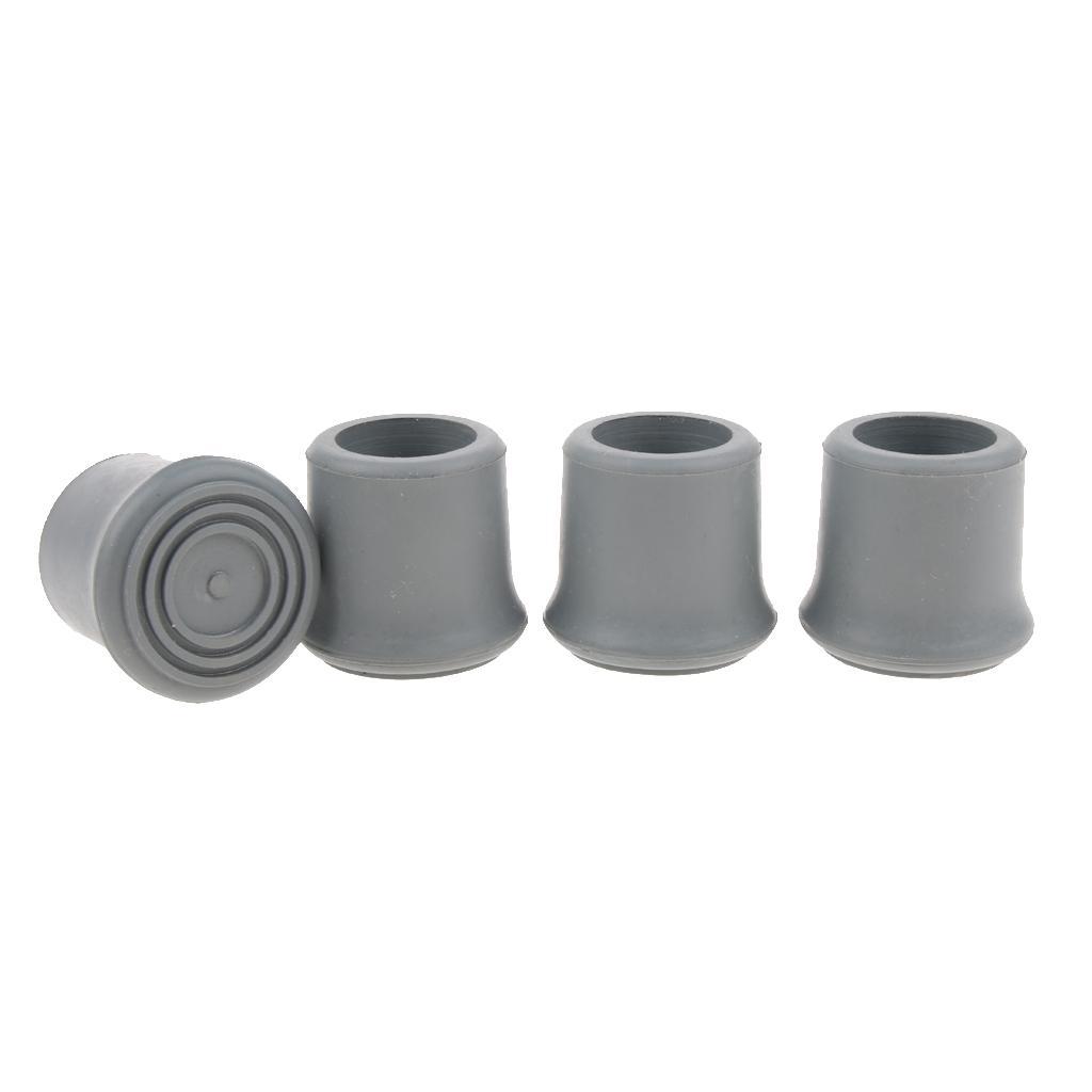 8pcs 22mm Trekking Pole Tip End Rubber Cap Hiking Ferrules