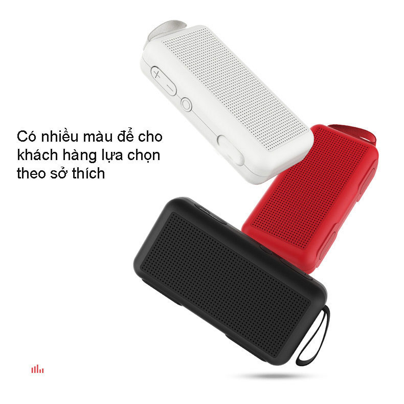 Loa Bluetooth Không Dây - Loa Mini - Âm Thanh Chân Thực - Kết Nối USB - Thẻ Nhớ - 2 Loa