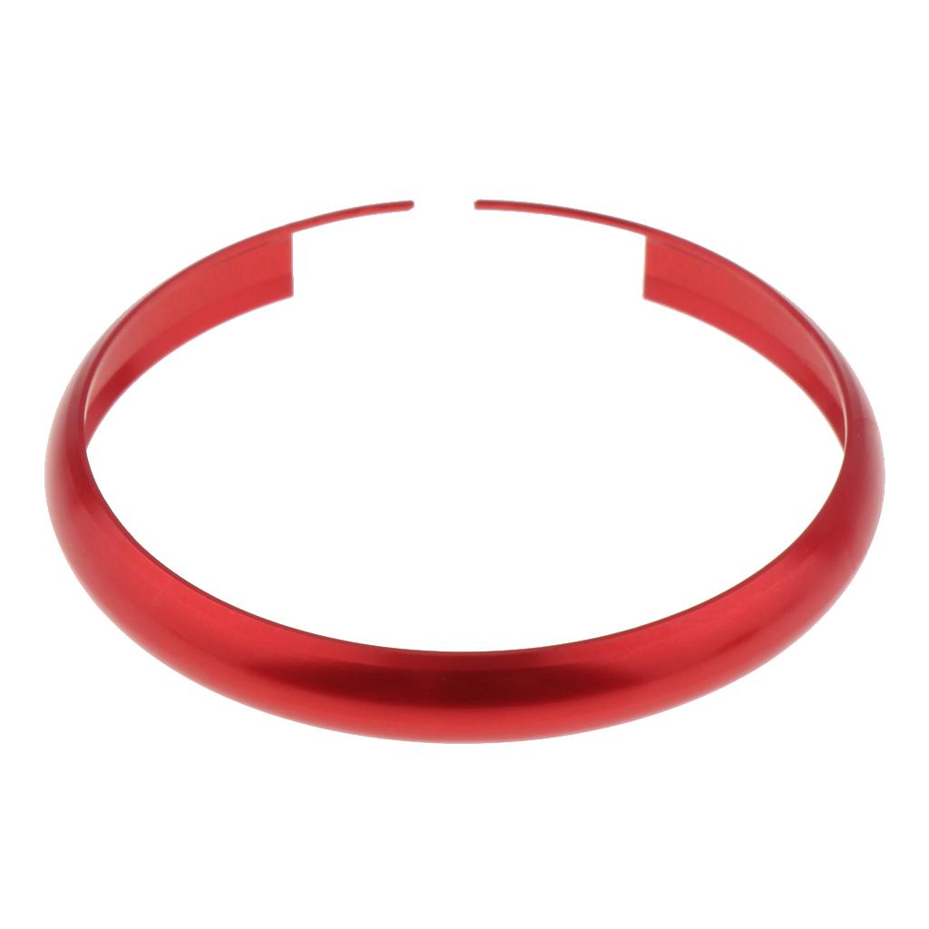 2x Aluminum Key Ring Decorative Chain for  Clubman Countryman Red