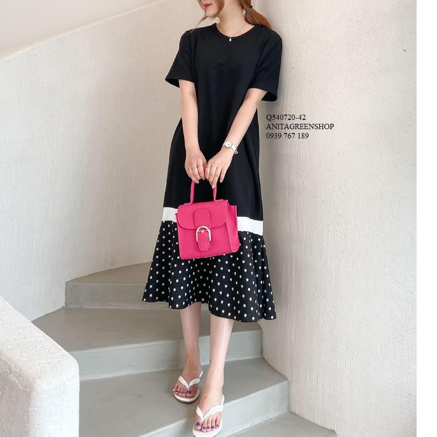 Q540720 ĐẦM THUN SUÔNG ĐUÔI CÁ
