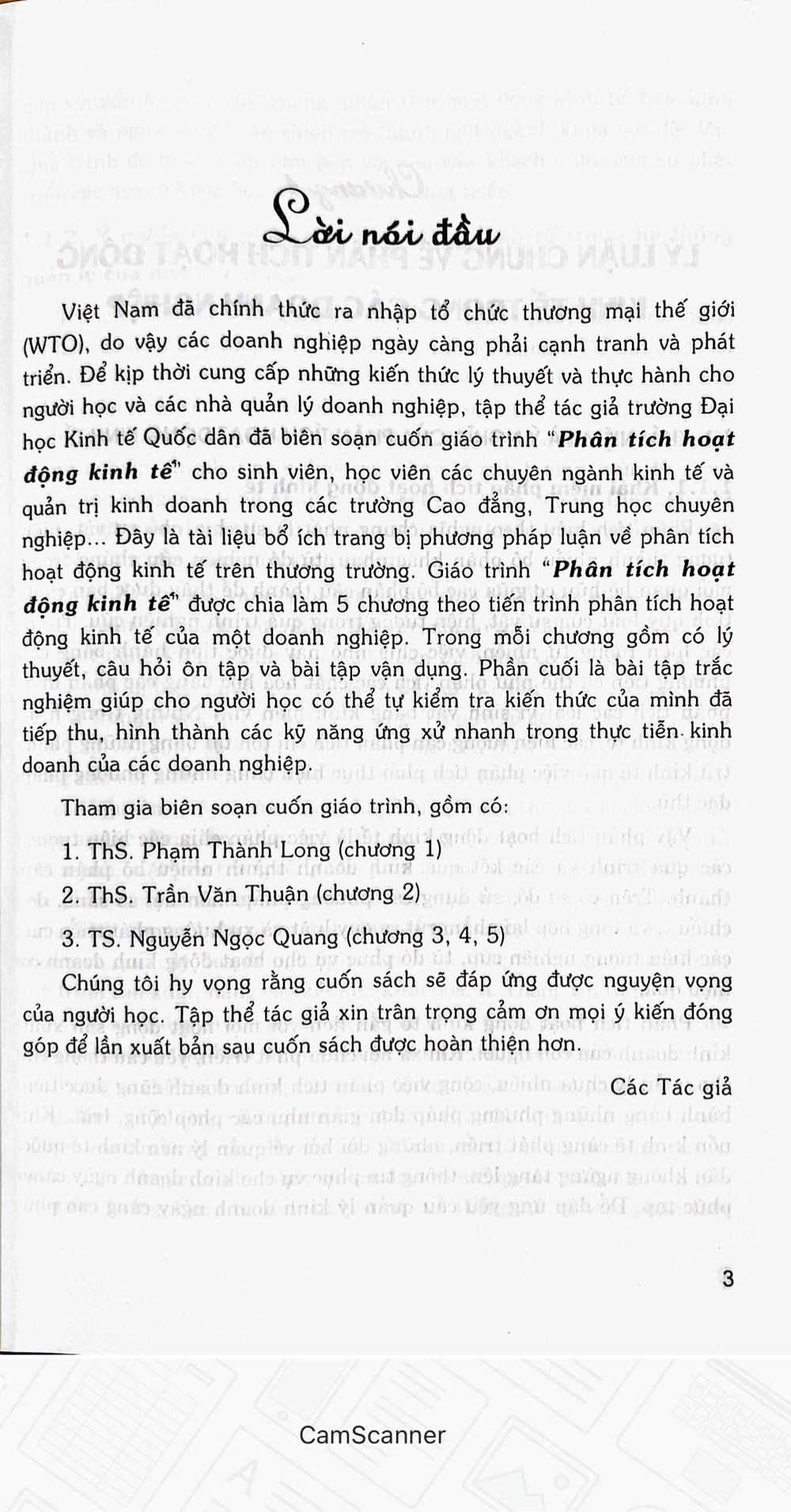 Phân Tích Hoạt Động Kinh Tế