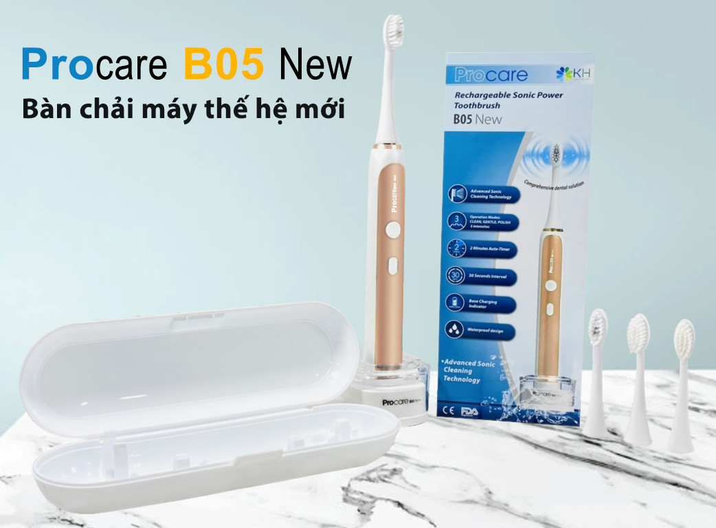 Bàn chải máy cao cấp KHB05 New