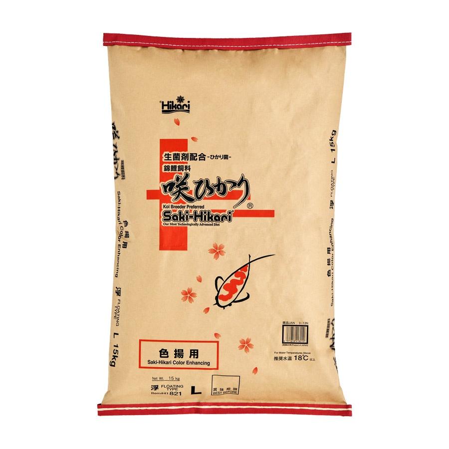 Cám cá Koi SAKI HIKARI (Growth, Balance, Color) Bao 15KG hạt Nổi