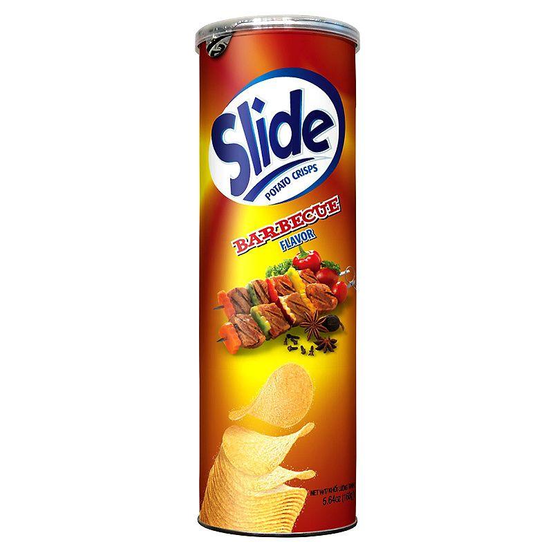 Khoai Tây Chiên Slide Kinh Đô vị Barbecue Lon 160g – 8934680011204