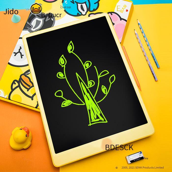 Giao hàng nhanh bảng chữ viết vịt nhỏ màu vàng kích thước lớn 12 inch 16 inch nổi bật trong suốt trẻ em học sinh bảng vẽ tay bảng đen nhỏ vẽ