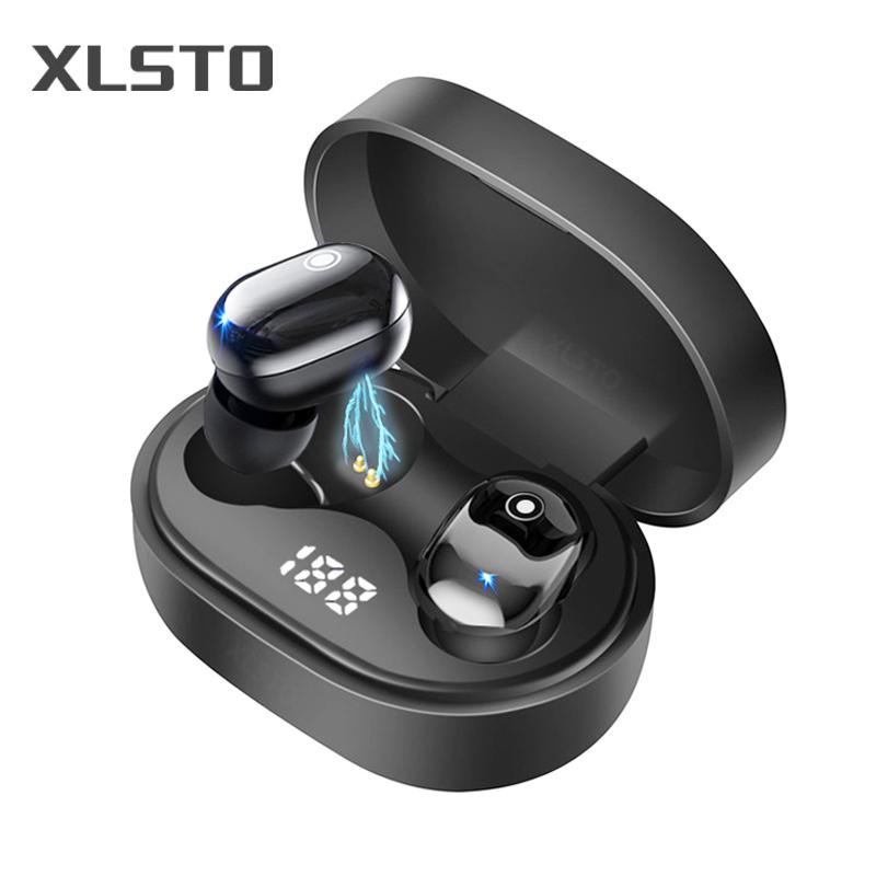 Không Dây TWS Tai Nghe Tai Nghe Bluetooth 5.0 Thể Thao Tai Nghe Chống Thấm Nước Loại Bỏ Tiếng Ồn Tai Nghe Nhét Tai Xiaomi Redmi Lenovo Pk A6S