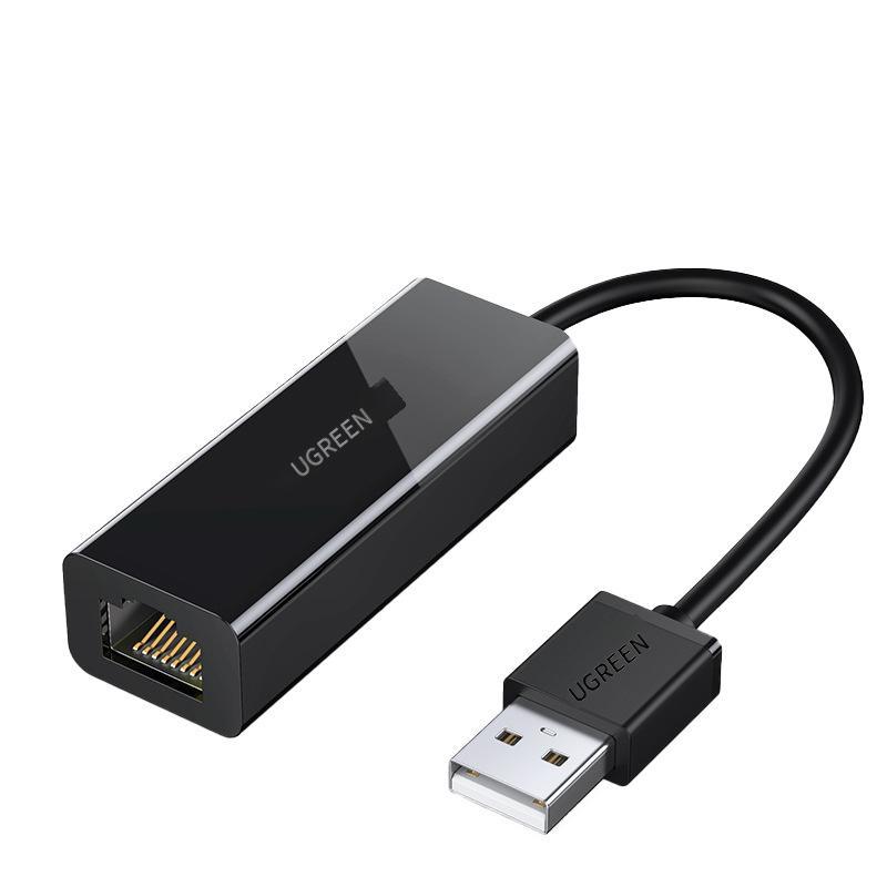 Phong cách mới nhất Green Union USB chuyển cổng mạng giao diện truyền cáp mạng rj45 Gigabit mạng có dây máy tính để bàn bộ chuyển đổi card mạng máy tính